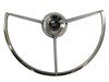 OE-Series Steering Wheel Kit 1960-71 Classic Ford, 17 in. Diameter, Gloss Black Finish, w/ Horn Spring, Contact Kit & Emblem - image 3