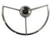 OE-Series Steering Wheel Kit 1960-71 Classic Ford, 17 in. Diameter, Gloss Black Finish, w/ Horn Spring, Contact Kit & Emblem - image 3