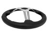 S6 Sport Steering Wheel Kit for 1968-1973 Ford/Mercury, 14 in. Diameter, Black Leather Grip, with 6-Bolt Adapter and Horn Button - image 4