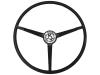 1967 Ford / Mercury OE Series Reproduction Black Steering Wheel - image 1