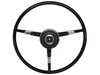 OE-Series Steering Wheel Kit 1967 Ford Mustang, 16 in. Diameter, Black Finish, with Horn Contact Kit and Pad - image 2