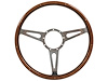 S9 Classic Wood Steering Wheel - image 1