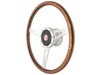 S9 Classic Steering Wheel Kit for 1964-1972 Ford/Mercury, 15 in. Diameter, Walnut Wood Grip, with 9-Bolt Adapter & Horn Button - image 2