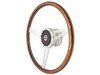 S9 Classic Steering Wheel Kit for 1968-1991 Ford/Mercury, 15 in. Diameter, Walnut Wood Grip, with 9-Bolt Adapter & Horn Button - image 2