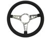 S9 Sport Steering Wheel Kit 1968-1991 Ford/Mercury, 14 in. Diameter, Premium Black Leather Grip, w/ 9-Bolt Adapter & Horn Button - image 2