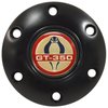 S6 Sport Steering Wheel Kit for 1964-1972 Ford/Mercury, 14 in. Diameter, Black Leather Grip, with 6-Bolt Adapter and Horn Button - image 3
