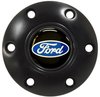 S6 Sport Steering Wheel Kit for 1968-1973 Ford/Mercury, 14 in. Diameter, Black Leather Grip, with 6-Bolt Adapter and Horn Button - image 3
