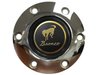 S6 Classic Steering Wheel Kit 1968-1991 Ford/Mercury, 15 in. Diameter, Deluxe Walnut Wood Grip, w/ 6-Bolt Adapter & Horn Button - image 3