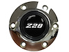S6 Horn Button Cap White Camaro Z28 Emblem