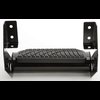 Used Universal 4" Oval Drop Step Black-Powder Coated Step - image 3