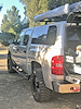 4X Series 4" Oval Side Bars 2007-2017 GMC Sierra Chevy Silverado Crew Cab - image 1