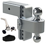 Turnover Ball 6" Drop Hitch with 3" Shank Keyed Alike - image 1