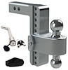 Turnover Ball 8" Drop Hitch with 2" Shank Keyed Alike - image 1