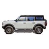 Pro Traxx 4 Oval Nerf Step Bars fits Select Ford Bronco 4-Door [Textured Black Powder-Coated Finish] - image 4