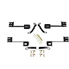 Oval Nerf Bar Mounting Hardware 1999-14 GM 2500HD/3500 Pickup - image 1