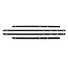 42-141955 XTS Pinch Weld Covers Fits Select Ford Bronco 4-Door [Textured-Black Finish] - image 1