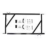 HDX Ladder Racks Black Steel - image 1