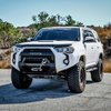 Pro-Series Front Bumper with Angular Bull Bar Toyota 4Runner - Black Textured Finish - image 3