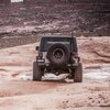 WJ2 Rear Bumper With Tire Carrier for 2007-2018 Jeep Wrangler JK - image 3