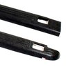 72-01101 Ribbed Bed Caps, 1988-1998 Chevy C/K Truck Fleetside with 96 in. Bed, with Stake Holes [Textured Black] - image 2