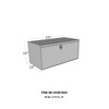 80-HUB1824 Brute HD Under Body Tool Box - image 2