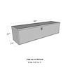 80-HUB2448 Brute HD Under Body Tool Box - image 1