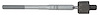 JAR1007 Inner Tie Rod Fits Select BMW Models, Position: Left/Driver or Right/Passenger, Front Inner - image 1