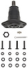JBJ898 Ball Joint Fits Select GM Models, Position: Left/Driver or Right/Passenger, Front Upper - image 1