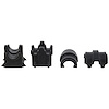 JBU1935 Sway Bar Bushing Kit Fits Select Ford Models, Position: Left/Driver or Right/Passenger, Front To Frame - image 1