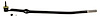 JTE1266 Tie Rod End Fits Select Mopar Models, Right Outer - image 1