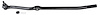 JTE1533 Tie Rod End Fits Select Dodge Models, Front Right Outer - image 1