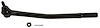 JTE1557 Tie Rod End Fits Select Ford Models, Left Outer - image 1