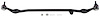 JTY210 Center Link Fits Select Toyota Models, Position: Left/Driver or Right/Passenger, Front - image 1