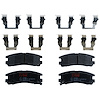 TXC0383 Ultra-Series Disc Brake Pad Set for Select Mopar Models, Position: Rear - image 1