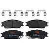 TXC0440 Ultra-Series Disc Brake Pad Set for Select Multiple Makes/Models Models, Position: Front - image 1