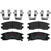 TXC0508 Ultra-Series Disc Brake Pad Set for Select GM Models, Position: Rear - image 1