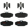 TXC0610 Ultra-Series Disc Brake Pad Set for Ford Taurus/Mercury Sable 2005-1993, Lincoln Continental 2002-1993, Position: Front - image 1