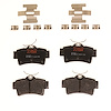 TXC0627 Ultra-Series Disc Brake Pad Set for Ford Mustang 2004-1994, Position: Rear - image 1