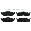 TXC0642A Ultra-Series Disc Brake Pad Set for Select Mopar Models, Position: Front - image 1