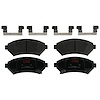 TXC0699 Ultra-Series Disc Brake Pad Set for Select GM Models, Position: Front - image 1