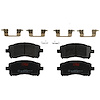 TXC0721 Ultra-Series Disc Brake Pad Set for Select Subaru Models, Position: Front - image 1