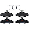 TXC0724 Ultra-Series Disc Brake Pad Set for Daewoo Leganza 2002-99, Nubira 2002-99, Mitsubishi Diamante 2004-97, Position: Rear - image 1