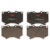 TXC0772 Ultra-Series Disc Brake Pad Set for Lexus LX470 2007-1998, Toyota Land Cruiser 2007-1998, Position: Front - image 1