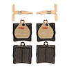 TXC0779 Ultra-Series Disc Brake Pad Set for Select Mopar Models, Position: Rear - image 1