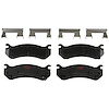 TXC0785 Ultra-Series Disc Brake Pad Set for Select GM Models, Position: Front - image 1