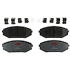 TXC0793 Ultra-Series Disc Brake Pad Set for Acura MDX 2002-2001, Honda Odyssey 2004-1999, Position: Front - image 1