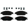 TXC0803 Ultra-Series Disc Brake Pad Set for Ford Windstar 2003-1999, Position: Front - image 1