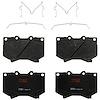 TXC0812 Ultra-Series Disc Brake Pad Set for Toyota Sequoia 2002-2001, Tundra 2003-2000, Position: Front - image 1