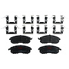 TXC0815 Ultra-Series Disc Brake Pad Set for Select Infiniti/Nissan Models, Position: Front - image 1