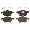 TXC0840A Ultra-Series Disc Brake Pad Set for 06-09 SAAB 9-5 2.3T 2.3L L4, 08-09 SAAB 9-5 AERO 2.3L L4, Position: Front - image 1